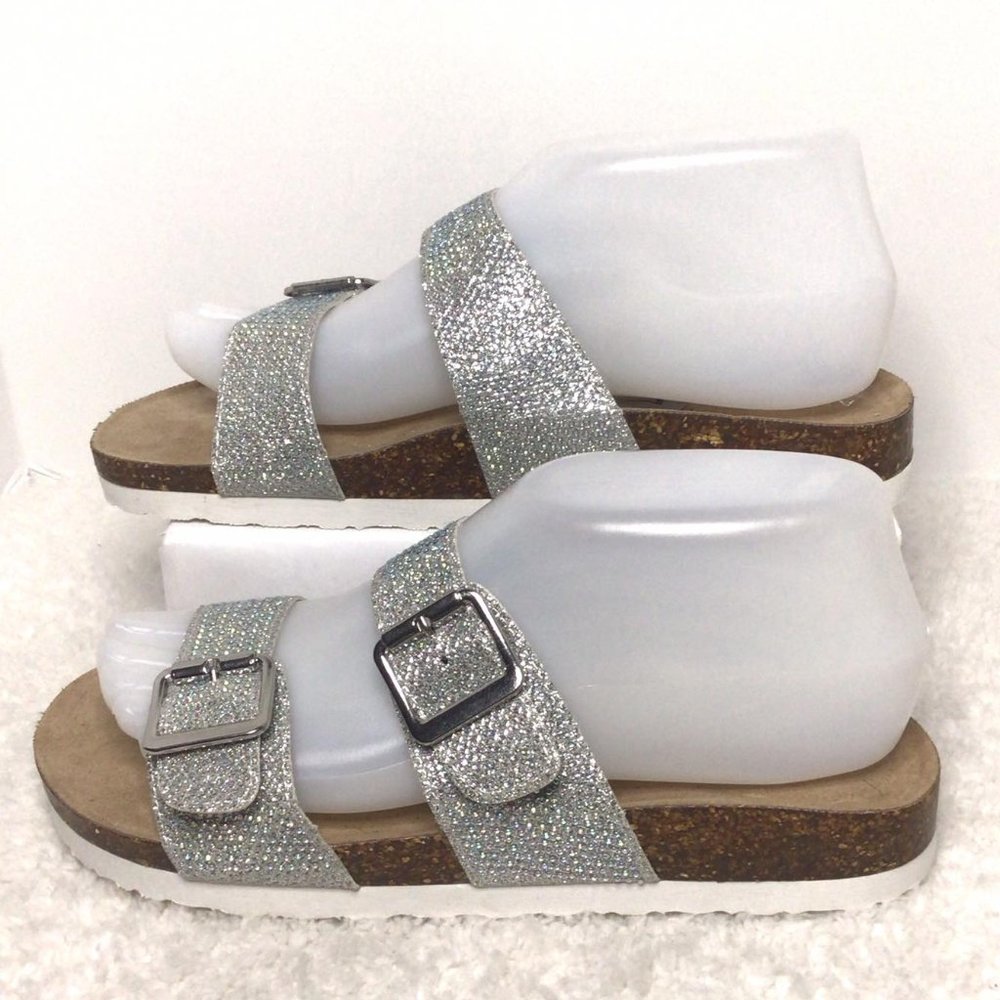 NEW! Andiamo Glitter Sandals (Size: 7)